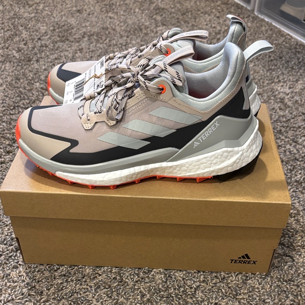 Adidas Terrex Women’s Hiking Shoes - Gray and Orange